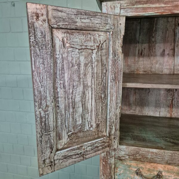 Kast Massief Hout Shabby-Chic 1,00 m - Afbeelding 20
