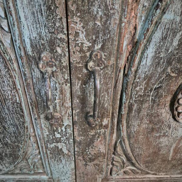 Kast Massief Hout Shabby-Chic 1,00 m - Afbeelding 16