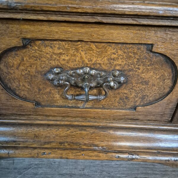 Vitrine Kast Neo-barok 1890 Eiken - Afbeelding 16