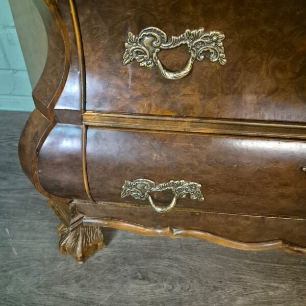 Vitrine Kast Neo-barok Noten 1,10 m - Afbeelding 7