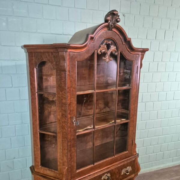 Vitrine Kast Neo-barok Noten 1,10 m - Afbeelding 5