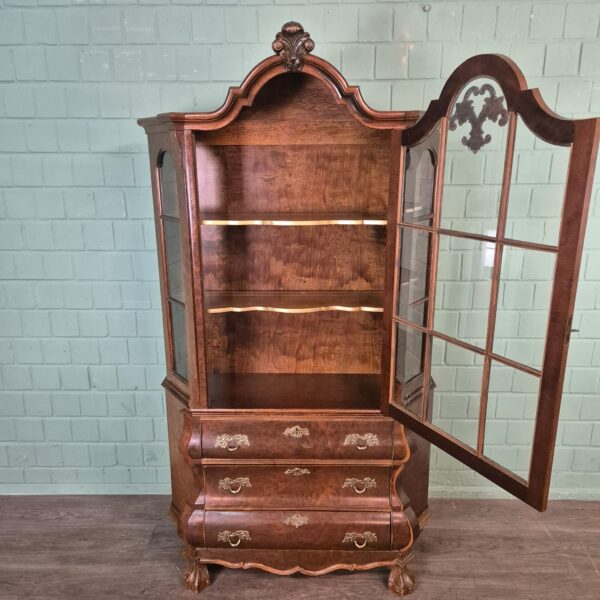 Vitrine Kast Neo-barok Noten 1,10 m - Afbeelding 13