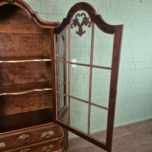 Vitrine Kast Neo-barok Noten 1,10 m - Afbeelding 14