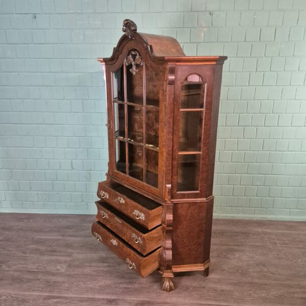 Vitrine Kast Neo-barok Noten 1,10 m - Afbeelding 17
