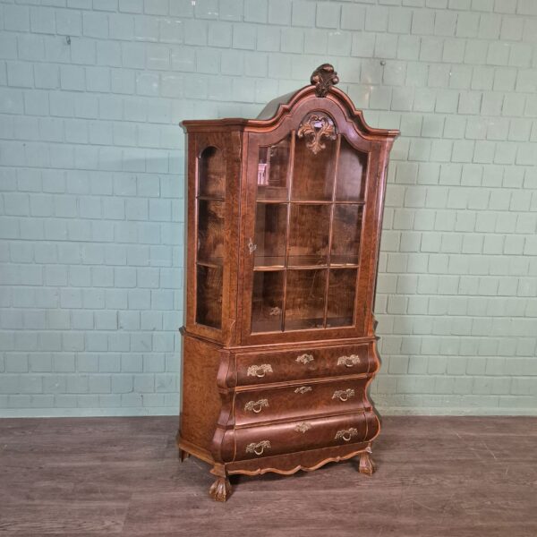 Vitrine Kast Neo-barok Noten 1,10 m