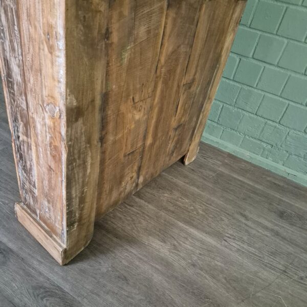 Kast Massief Hout Shabby-Chic 0,85 m - Afbeelding 14