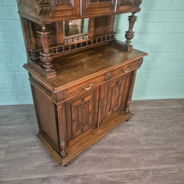Buffetkast Kast Gründerzeit 1880 Eiken - Afbeelding 7