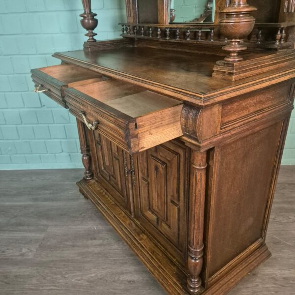 Buffetkast Kast Gründerzeit 1880 Eiken - Afbeelding 22