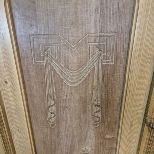 Kast Kledingkast Jugendstil 1900 Grenen - Afbeelding 8