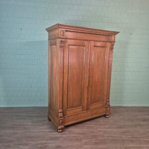 Kast Kledingkast Gründerzeit 1880 Eiken