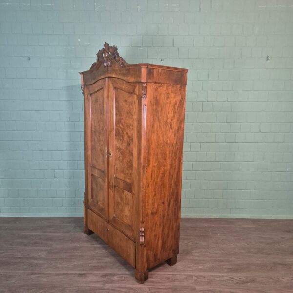 Kast Kledingkast Gründerzeit 1870 Noten - Afbeelding 4