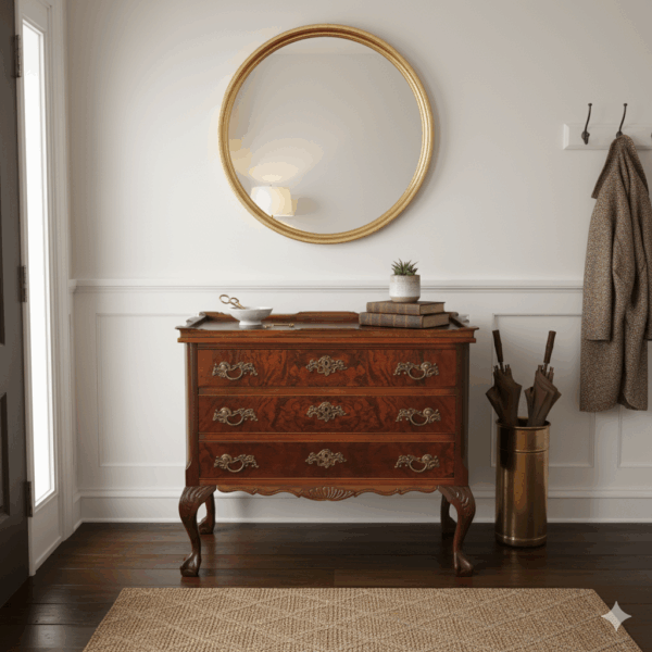 Commode Neo-barok Noten 0,79 m - Afbeelding 2
