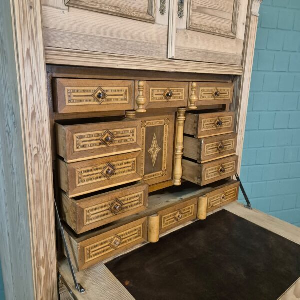 Secretaire Gründerzeit 1880 Grenen - Afbeelding 14
