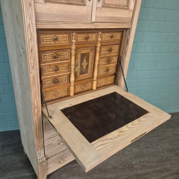 Secretaire Gründerzeit 1880 Grenen - Afbeelding 8