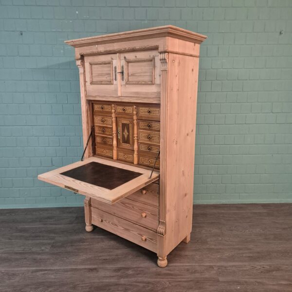 Secretaire Gründerzeit 1880 Grenen - Afbeelding 7