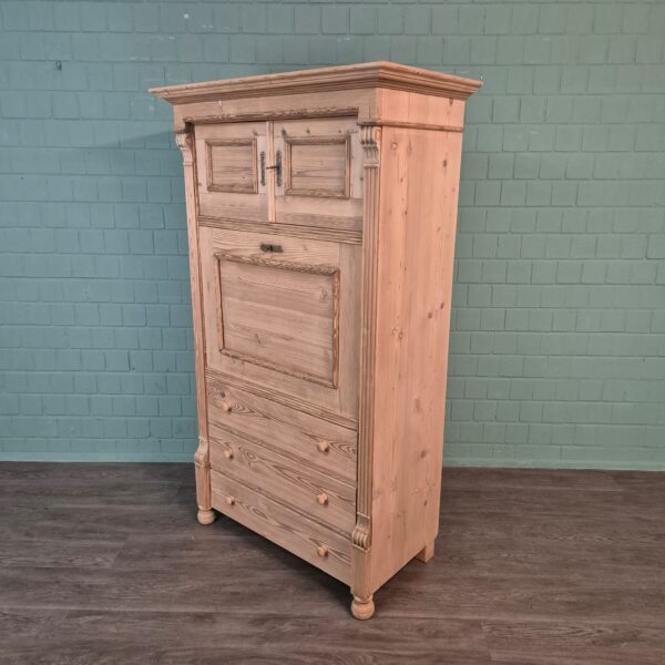 Secretaire Gründerzeit 1880 Grenen - Afbeelding 4