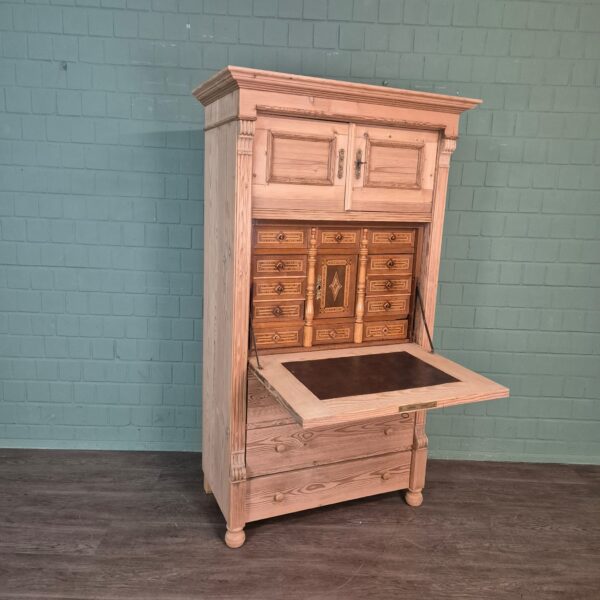 Secretaire Gründerzeit 1880 Grenen - Afbeelding 5