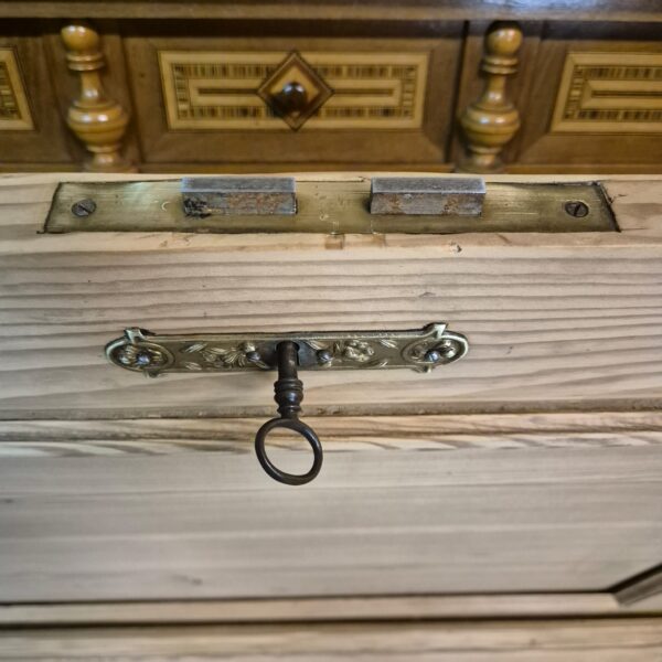 Secretaire Gründerzeit 1880 Grenen - Afbeelding 16