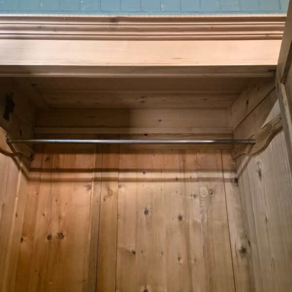 Kast Kledingkast Jugendstil 1900 Grenen - Afbeelding 9
