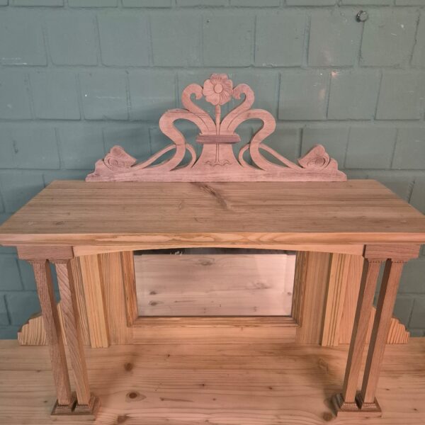Vertico met Opstand Jugendstil 1900 Grenen - Afbeelding 6