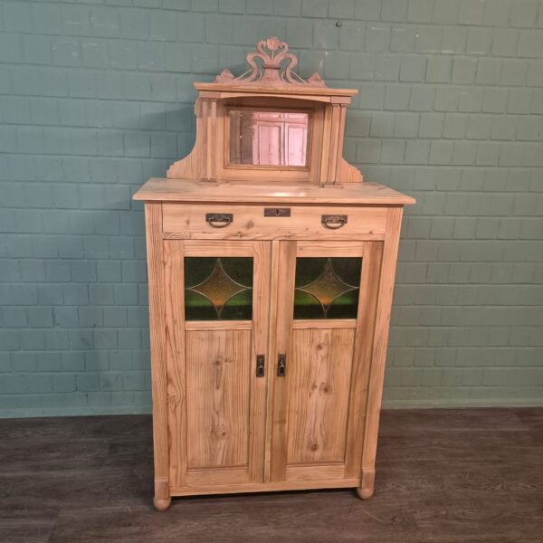 Vertico met Opstand Jugendstil 1900 Grenen - Afbeelding 3