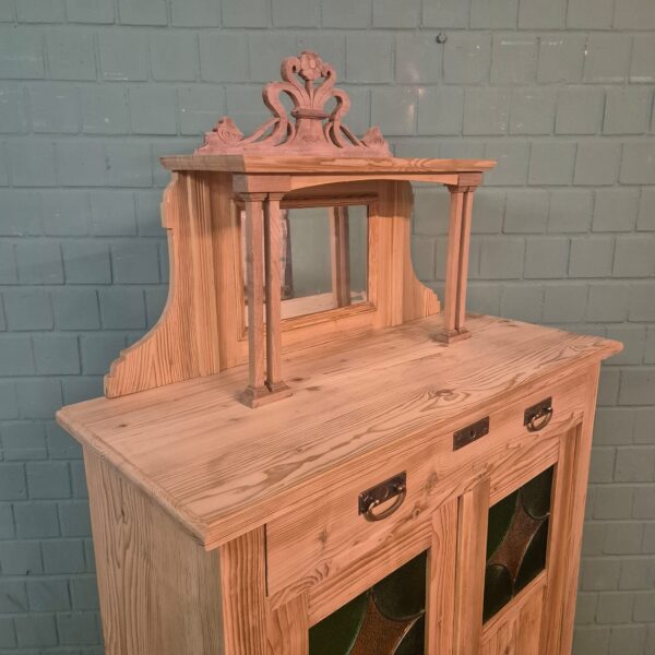 Vertico met Opstand Jugendstil 1900 Grenen - Afbeelding 5