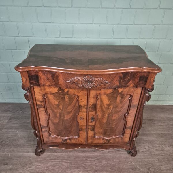 Kastje Biedermeier 1860 Mahonie - Afbeelding 3