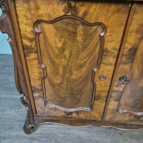 Kastje Biedermeier 1860 Mahonie - Afbeelding 14