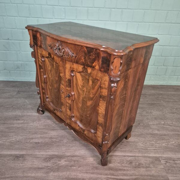 Kastje Biedermeier 1860 Mahonie - Afbeelding 7
