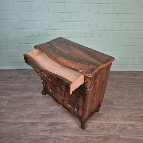Kastje Biedermeier 1860 Mahonie - Afbeelding 16