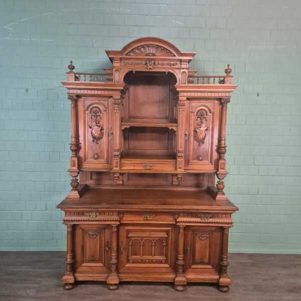 Buffetkast Kast Gründerzeit 1880 Noten - Afbeelding 3
