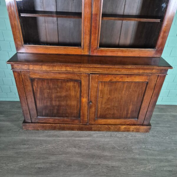 Boekenkast Biedermeier 1840 Mahonie - Afbeelding 6