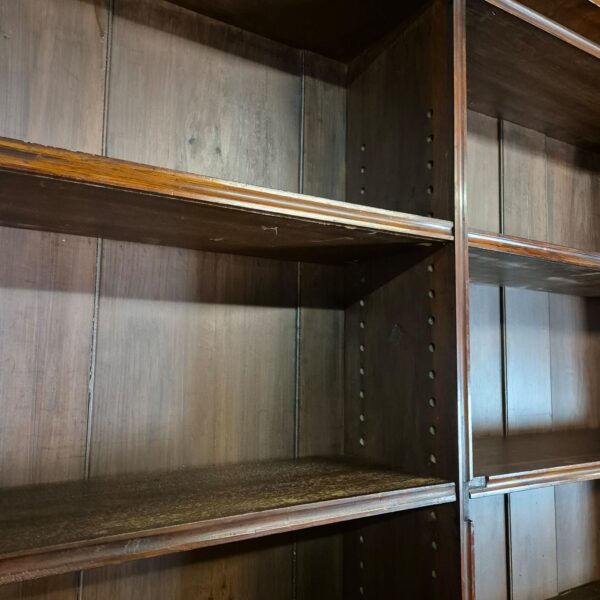 Boekenkast Biedermeier 1840 Mahonie - Afbeelding 14