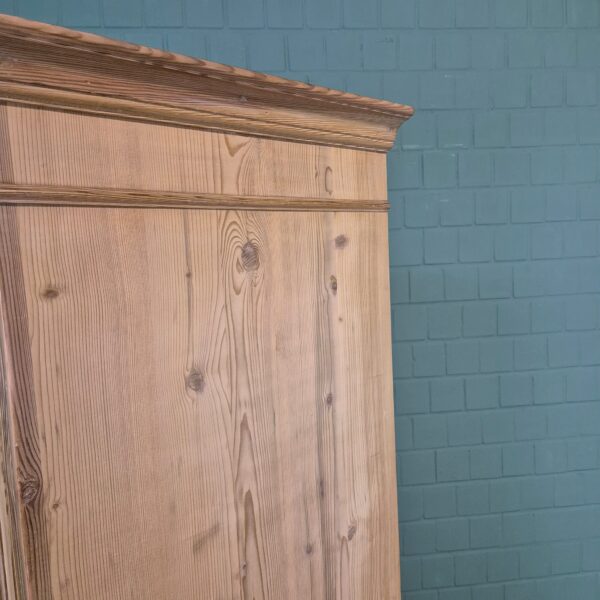 Kast Kledingkast Jugendstil 1900 Grenen - Afbeelding 5