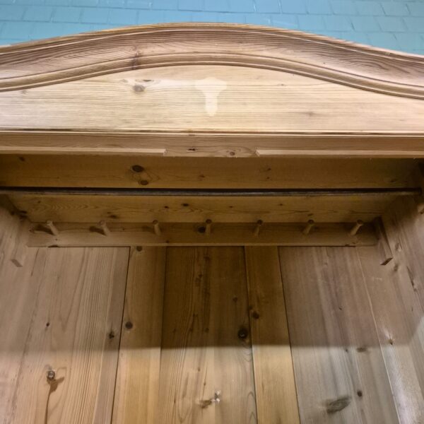 Kast Kledingkast Jugendstil 1900 Grenen - Afbeelding 9