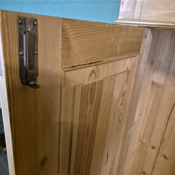 Kast Kledingkast Jugendstil 1900 Grenen - Afbeelding 10