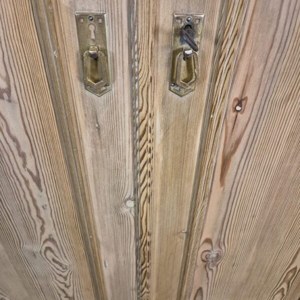 Kast Kledingkast Jugendstil 1900 Grenen - Afbeelding 6