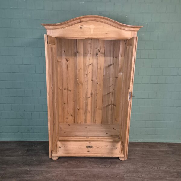 Kast Kledingkast Jugendstil 1900 Grenen - Afbeelding 8