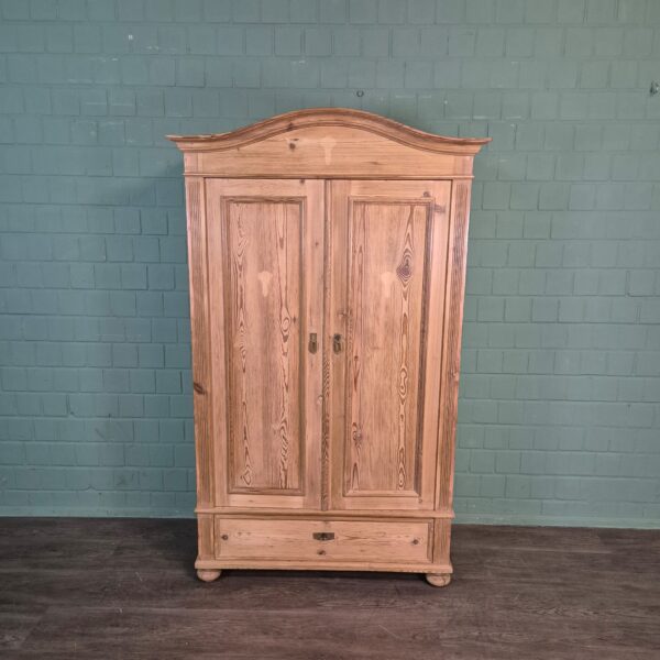 Kast Kledingkast Jugendstil 1900 Grenen - Afbeelding 3