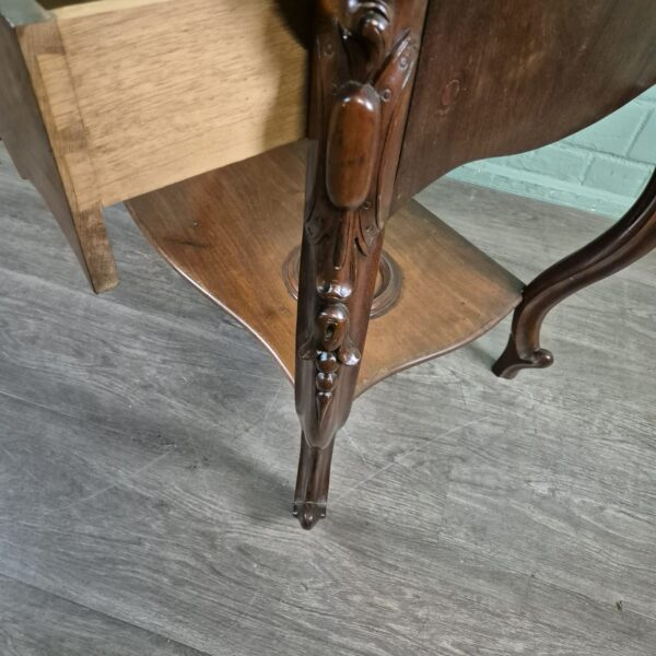 Sidetable Sideboard Mahonie 1,08 m - Afbeelding 12