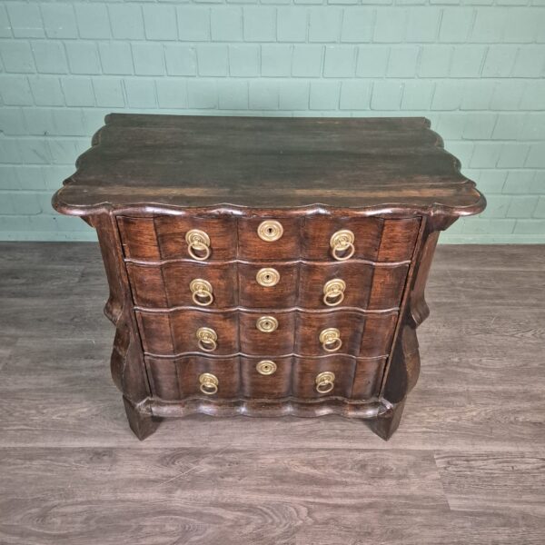 Barokcommode Commode Barok 1790 Eiken - Afbeelding 3
