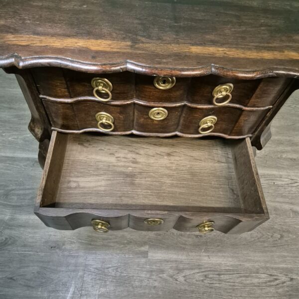 Barokcommode Commode Barok 1790 Eiken - Afbeelding 8