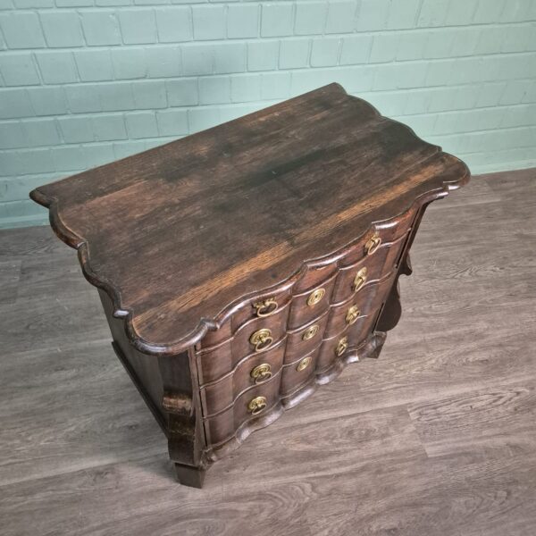 Barokcommode Commode Barok 1790 Eiken - Afbeelding 4