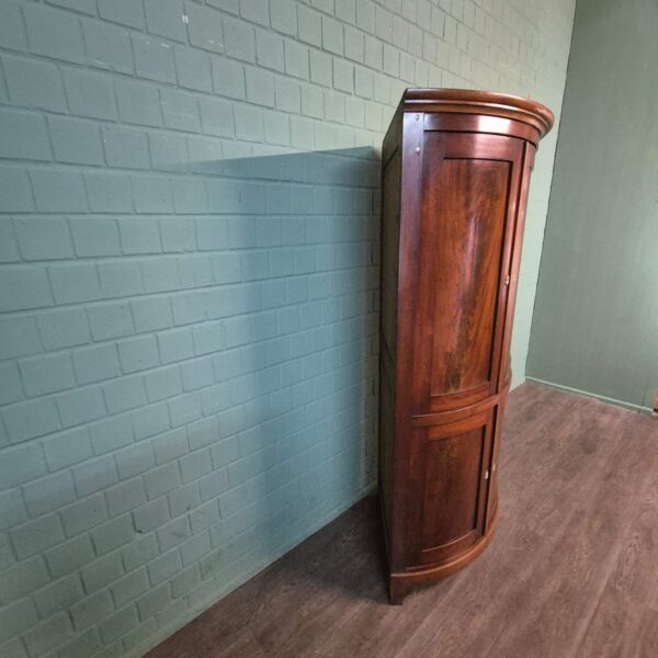 Hoekkast Biedermeier 1850 Mahonie - Afbeelding 5