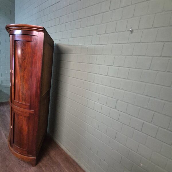 Hoekkast Biedermeier 1850 Mahonie - Afbeelding 13