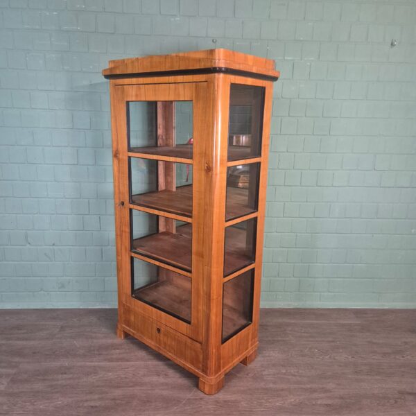 Vitrine Servieskast Biedermeier 1850 Kersen - Afbeelding 4