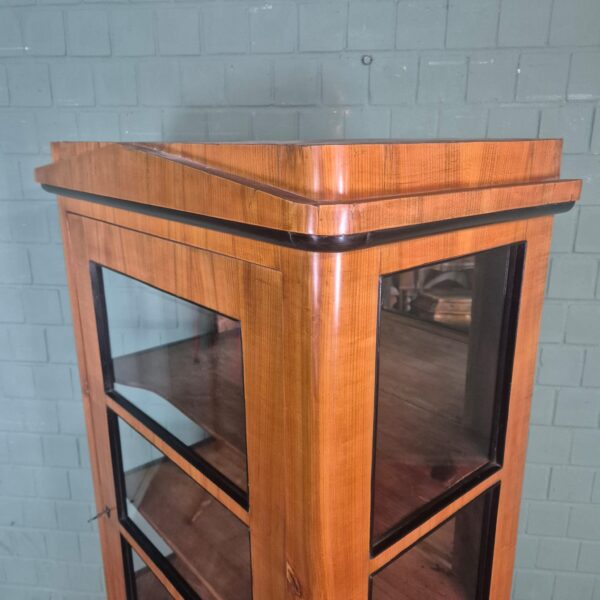 Vitrine Servieskast Biedermeier 1850 Kersen - Afbeelding 9