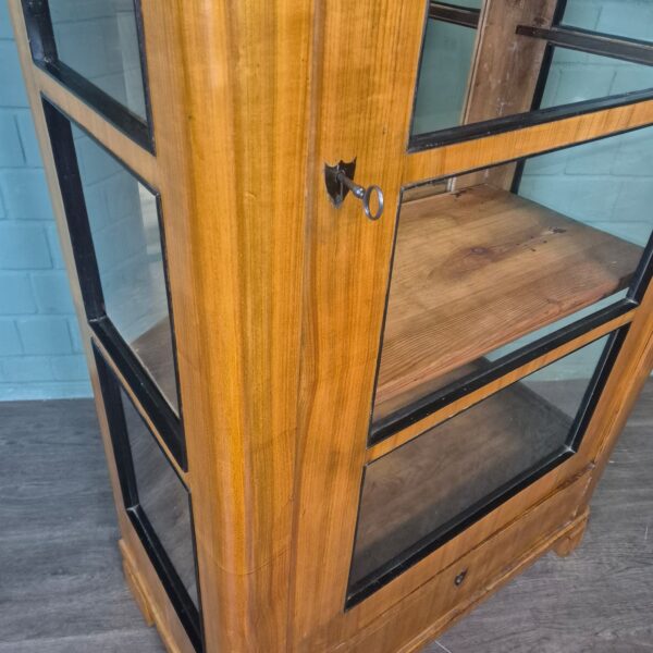 Vitrine Servieskast Biedermeier 1850 Kersen - Afbeelding 7