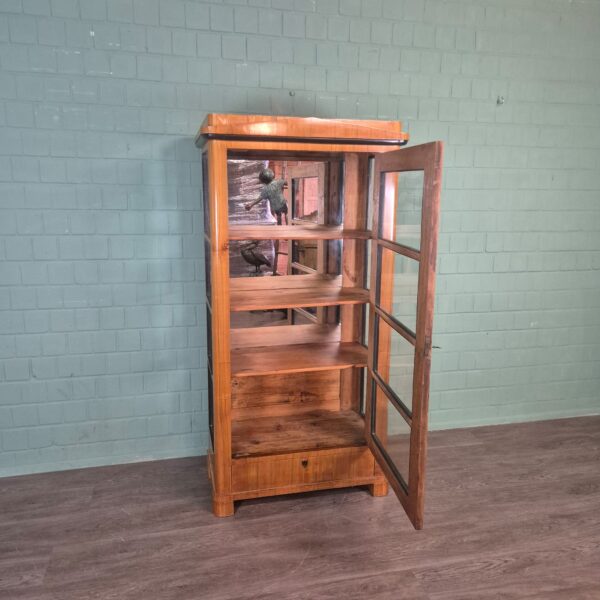 Vitrine Servieskast Biedermeier 1850 Kersen - Afbeelding 11