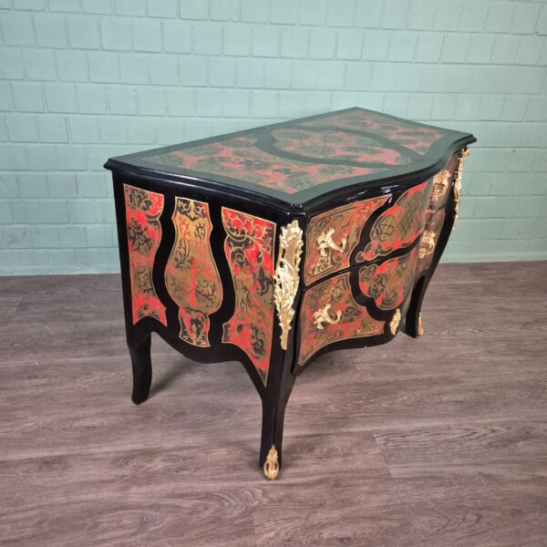 Commode Latoen Koper Barokstijl 1,26 m - Afbeelding 4
